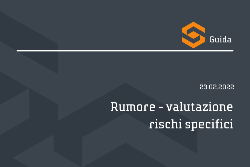 Rumore – Valutazione rischi specifici